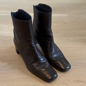 Stuart Weitzman Brown Heeled Boots